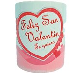 TAZA de San Valentin 330ML,te amo te quiero,Regalo Día de San Valentín,Decoracion Día de San Valentín,cm,fespu