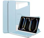 Keyboard Smart Leather Case For iPad Pro 11 2024