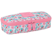 PORTATODO RECICLADO MOOS "FLORES" 22X5X8 CM (Safta 812418930)