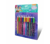 Bolsos Hf - Set 10 Lápices Shimmer And Shine - Brillantes y Coloridos