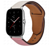 20mm/22mm Leather band For Amazfit GTS/4/2/2e/GTS2 Mini/GTR 3/Pro/47mm/GTR2/2e/stratos 2 Sport Watch Bracelet Amazfit bip strap