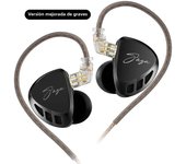 KZ Saga Wired Earphones Dynamic Drive High Sound Quality Mental In Ear Headset With Detachable Cable Stage Live Monitor Earphone