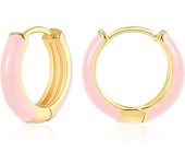 MESOVOR Pendientes de Aro de oro Pequeños para Mujeres, Aretes Huggie Livianos Plateados de oro de 18k | Regalos de Aretes Hipoalergénicos para Niñas amarillo caliente