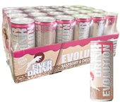 Enerdrink evolution bebida energetica Energy sabor frambuesa y tarta de queso 250ml caja 24u sabor top mezcla