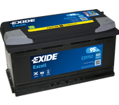 Batería de coche Exide EB950 Excell. 12V - 95Ah/800A (EN) Caja L5