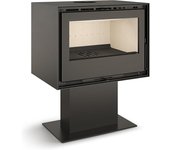 TJ - Estufa de Leña con Pie Central Modelo JUCAR 49 de 6,4 kW
