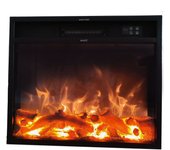 Nuevo Quemador Electrico Led 1500W Compatible Con Marcos o Chimeneas Existentes Enviar a Distancia Incluido Mpc Volcano Chimenea Quemador Electrico Led Para Chimenea 1500W Efecto Llama Solo Negro