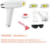 Vancostar Laser Hair Removal 2IN1 IPL Epilator Permanent Painless Hair Removal for Whole Body Rejuvenation Bikini Trimmer Device