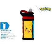 Pokemon Pokémon Cantimplora 430ml Resistente para Aventuras Diarias