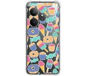 Tumundosmartphone Funda Silicona Antigolpes para Realme GT 6 / GT 6T 5G diseño Dulces 02 Dibujos