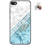 Tumundosmartphone Funda Gel Tpu para Alcatel 1V 2019 diseño Mármol 02 Dibujos