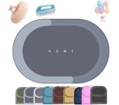 Alfombrilla de baño mágica, alfombrilla mágica, alfombrilla de baño modernizada, alfombrilla de baño modernizada, la mejor alfombrilla de baño de secado rápido, alfombrilla de baño absorbente antideslizante, lavable a máquina