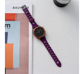 22mm 20mm watch Band for Samsung Galaxy watch 5/pro/4/Classic/3/Active 2 air hole Silicone sport bracelet huawei gt 2-2e-3 strap