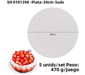 Diameter 10-33CM Available Circle Cardboard Base Golden or Silvery Coated Round Cake Board Cake Decorating Supplies Dessert Tray