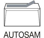 Caja 250 bolsas cuarto prolongado (184x261) kraft 80 grs. autosam autoadhesivo con tira de silicona sam 141705