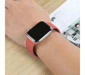 Silicone Strap For Apple Watch band 45mm 41mm44mm40mm49mm42mm38mm Sport bracelet correa iwatch Series Ultra S9 8 7 se 6 5 4 3 2