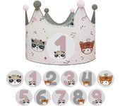 Corona de Cumpleaños Anak-Anak de 1-9 Años