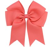 Cute 6 Inch Colorful Bow Elegant Hair Clip Child Grosgrain Ribbon Hairgrips Hairpin Headwear Girl Hair Accessories Wholesale