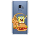 Funda original compatible con Samsung Galaxy S9 - Bob Esponja Burgers