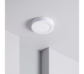 Ledkia Plafón LED 12W Circular SwitchCCT Seleccionable Ø170 mm Regulación Compatible con Mando RF V2 Seleccionable (Cálido-Neutro-Frío)