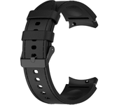 Silicone+Leather Strap for Samsung Galaxy Watch 7 6 5 Pro 40mm 44mm Band Watch6 4 Classic 47/43/46mm Replacement Correa Bracelet