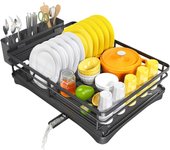 Escurridor de Platos para encimera Cocina, escurridor Grande curridor,escurridor de Platos with soporte