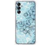 Funda Silicona Antigolpes para Samsung Galaxy A14 4G / 5G diseño Flores 03 Dibujos
