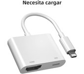 lightning 8Pin Port to HDMI Adapter 1080P Screen Converter Compatible iPhone to HDMI Adapter for iPhone iPod Models TV Projector