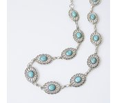 Turquoise Chain Belt Waist Belts For Women For Dresses Metal Belt Womens Western Belts Women's Belts