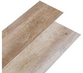 vidaXL Lamas de Suelo Autoadhesivas PVC Madera Mate 5,02 m² 2 mm Salón Color matte wood brown,  Negro,  Gris claro y oscuro y mas