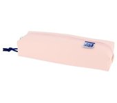 Oxford live & go estuche rectangular mediano - material acolchado - goma elastica para unirlo al cuaderno - color rosa (5 uds)