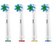 4pcs EB50 Cross Action Replacement Brush Heads For Oral B D12 D16 D100 3757 3709 pro3 pro1max electric toothbrush