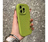 Candy Color Silicone Phone Cover For iPhone 11 15 14 13 12 14 Pro Max X XR Xs Max Camera Lens Shockproof Plain Soft TPU Cases