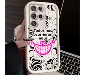 Alice In Wonderland Cute For Samsung S20 S21 S22 S23 S24 FE Plus Ultra 5G Note 20 Ultra Eyes Ladder Phone Case