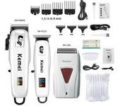 Kemei KM-PG809A KM-PG232 LCD USB Charging Hair Clipper Adjustable Professional Cutting Machine KM-3382 Shaver Trimmer For men