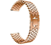 22mm 20mm Stainless Steel Strap for Samsung Galaxy Watch 3 45mm Band Gear S3 Active 2 for Huawei Watch Bracelet For Amazfit