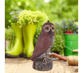 Fake Owl Scarecrow Sculpture Effective Halloween Outdoor Decoration Decoration Keep Birds Away Owl Bird Deterrents for House