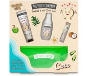 The Fruit Company Set Regalo Summer COCO – Colonia 100 ml, Crema de Manos, Aceite Labial y Neceser | Edición Verano