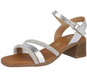 Zapatos de Tacon Oh! My Sandals Md5614 para mujer en color gris