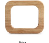 2PCS Rectangular Square Bag Handle Replacement Crossbody Bag Shoulder Bag Beach Bag Wooden DIY Handle Wallet Accessories