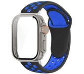 Case+Silicone Band For Huawei Watch Fit 3 Change to ultra 49mm Tempered Glass cover Protector with screen for Huawei fit 3 Strap