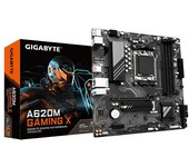 GIGABYTE AMD A620M GAMING X Placa base - Soporta CPUs AMD Ryzen 8000, VRM digital de 8+2+1 fases, hasta 8000MHz DDR5 (OC), 1xPCIe 4.0 M.2, LAN GbE, U
