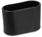 4Pcs New Oval Shape Chair Leg Caps Furniture Feet Silicone Pads Non-Slip Covers Floor Protectors Cups Socks Furniture Accessory