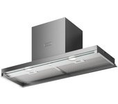 Campana de encastre 90 cm Inox y Cristal CORO90X JOHNSON