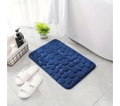 Pebble relief bath mat, bathtub floor coral wool anti-skid mat, shower room mat, viscoelastic foam mat