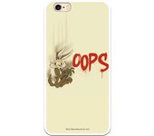 Funda original compatible con iPhone 6 o 6S con un diseño de Coyote Oops