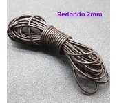 2Meter Brown Genuine Leather Cord 1 2 3 4 6 8 10mm Flat Round Strand Cow Leather Rope Fit Necklace Bracelets DIY Jewelry Making