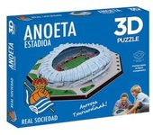 Puzzle 3D Estadio Anoeta Real Sociedad Licencia Oficial de 35 cm aprox