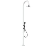 Ducha Jardín With Doble Ducha Iswitch Lcd En Blanco Luna