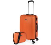 Itaca - Maletas De Viaje Medianas - Maleta Mediana 4 Ruedas - Maletas Medianas De Material ABS Resistentes Y Ligeras - Maleta De Viaje 20Kg, 65Cm - Maleta Viaje Rígida Con Candado De Combinación T71560B